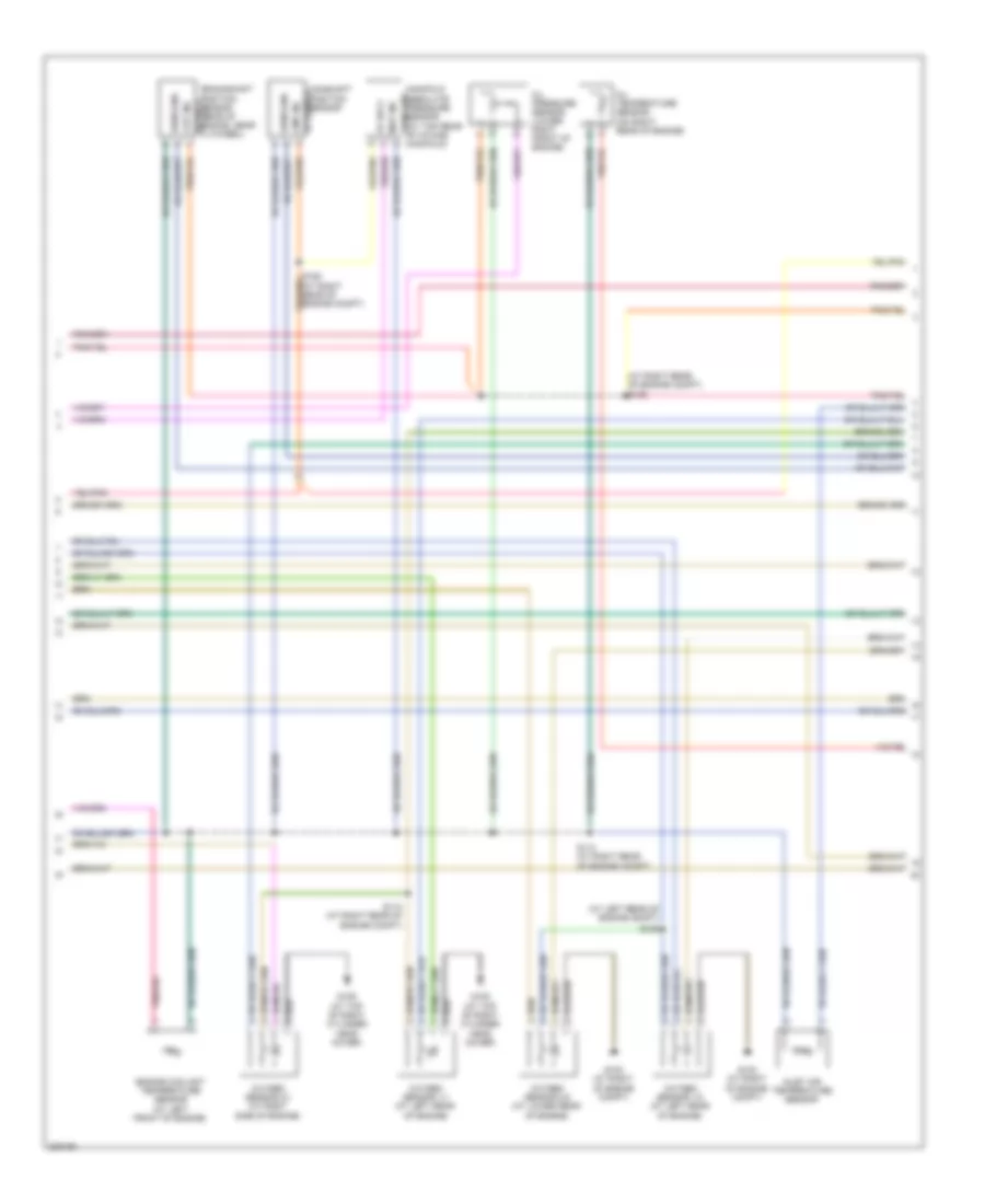 6.1L, Engine Performance Wiring Diagram (3 of 4) for Dodge Charger RT 2008