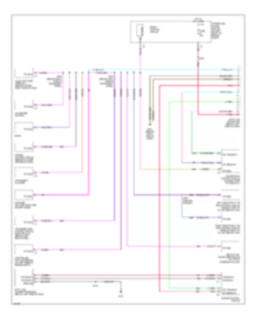 5.9L Diesel, Computer Data Lines Wiring Diagram for Dodge Cab  Chassis R2500 2003