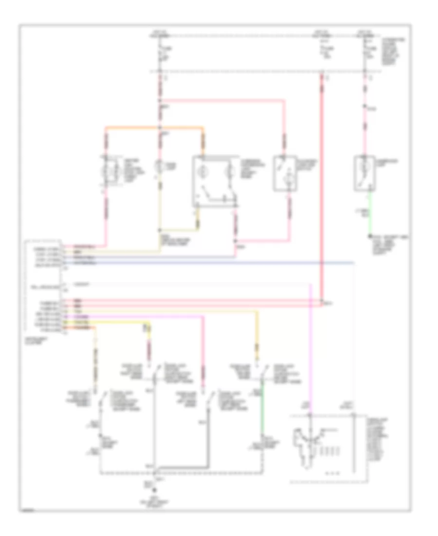 Courtesy Lamps Wiring Diagram for Dodge Cab  Chassis R2003 2500