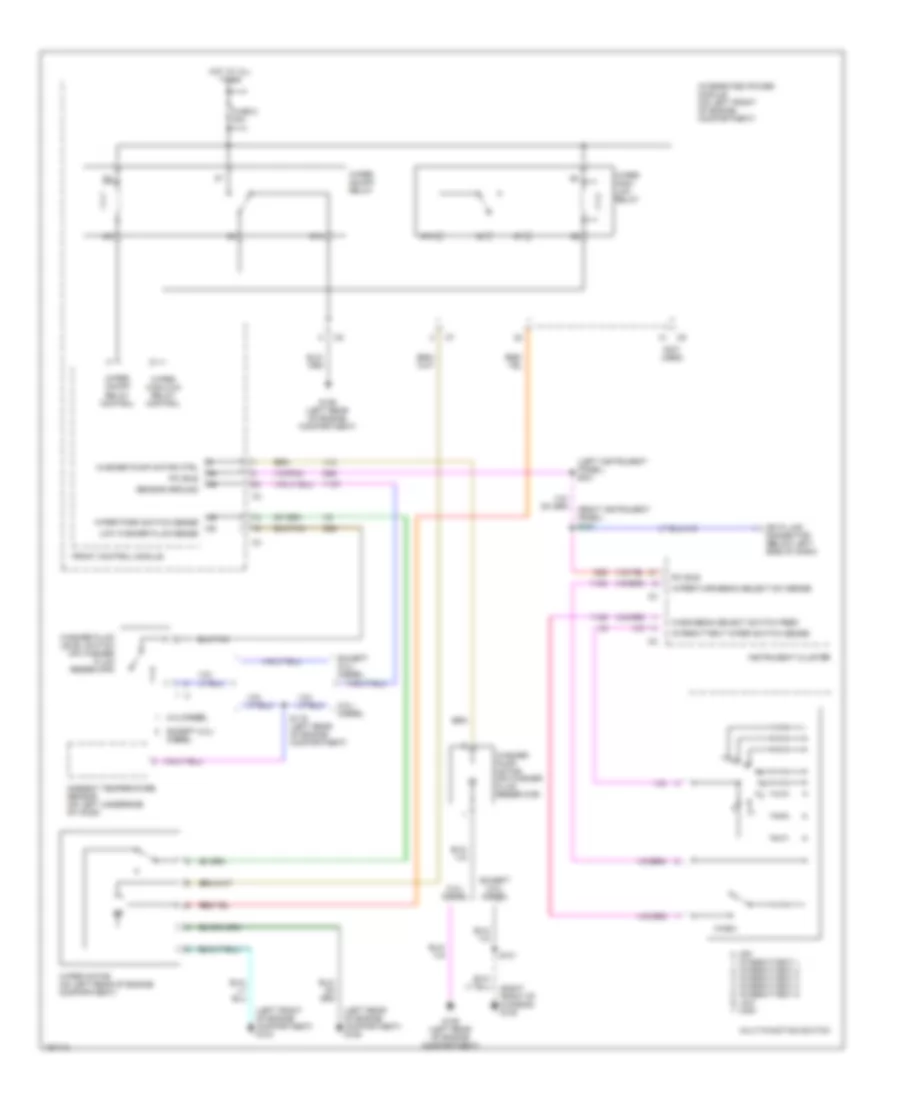 WiperWasher Wiring Diagram for Dodge Cab  Chassis R2500 2003