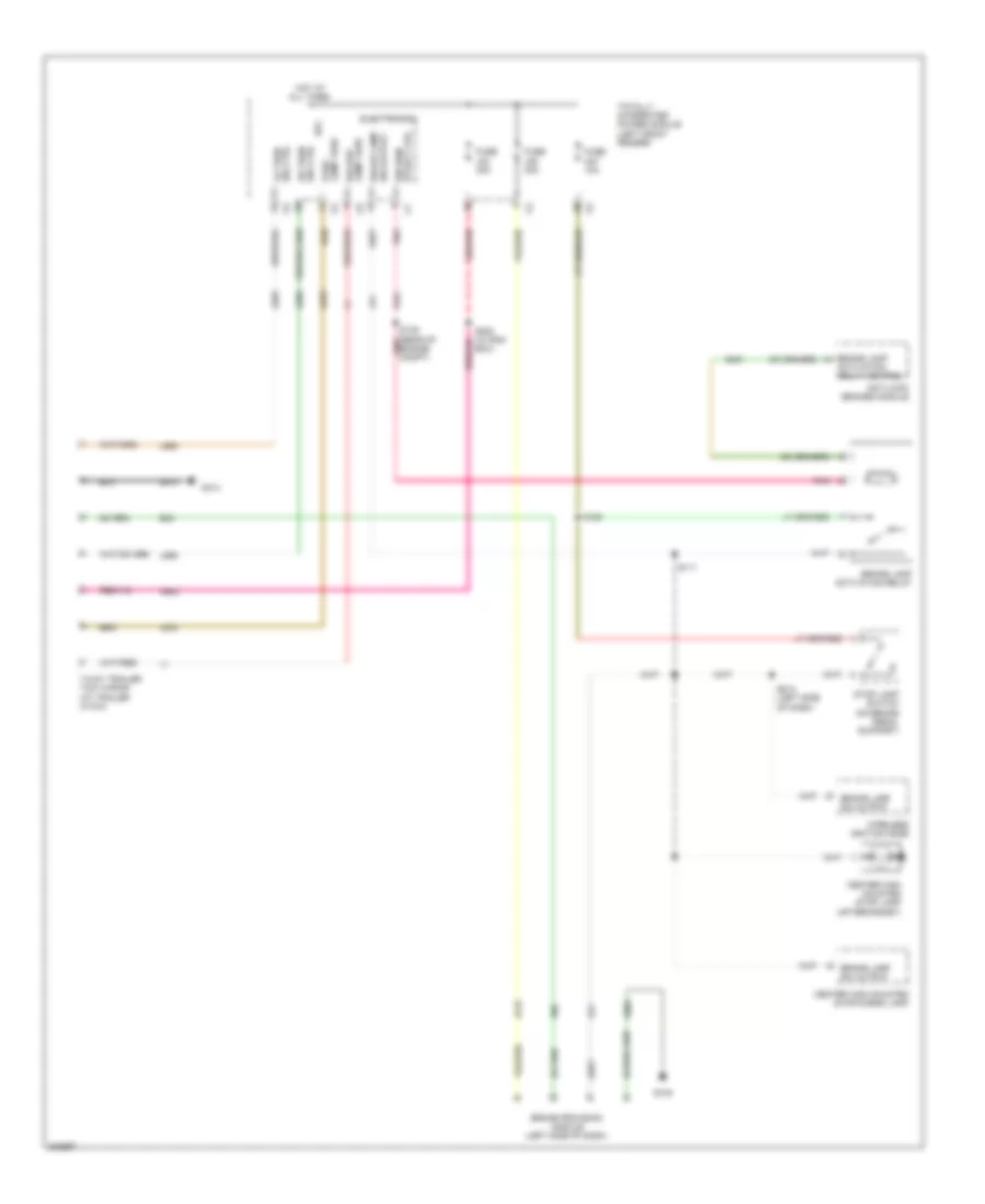 Trailer Tow Wiring Diagram for Dodge Pickup R2009 2500