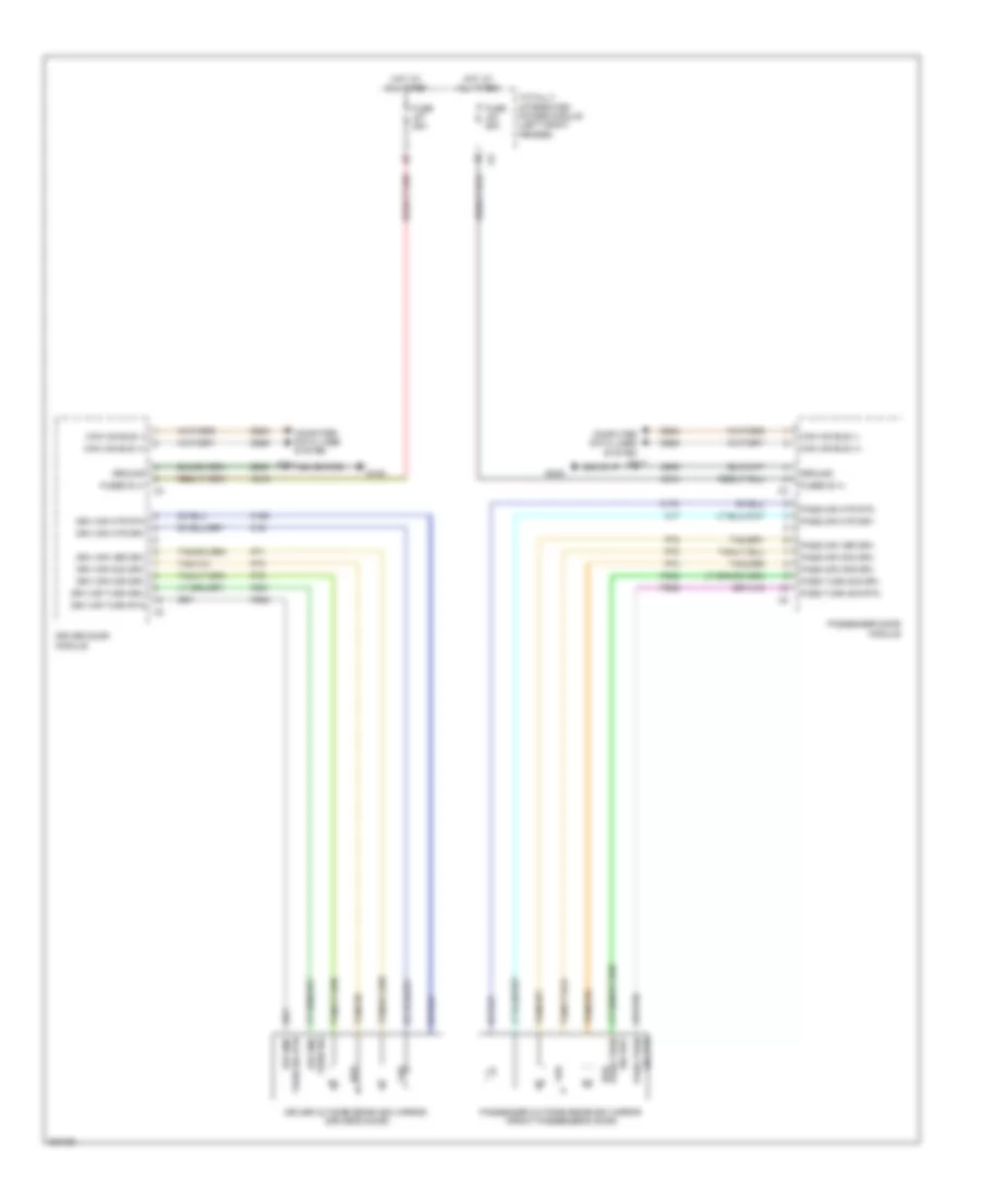 Power Mirrors Wiring Diagram for Dodge Pickup R2009 2500