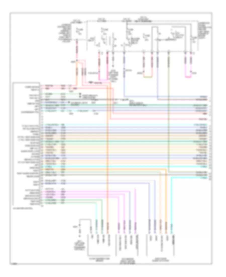 Automatic AC Wiring Diagram (1 of 4) for Dodge Dart SXT 2013