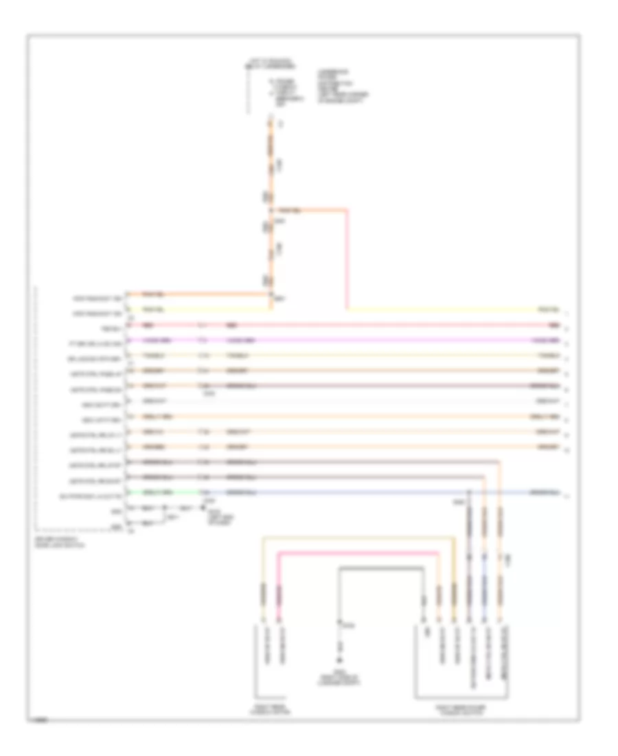 Power Windows Wiring Diagram 1 of 2 for Dodge Dart SXT 2013