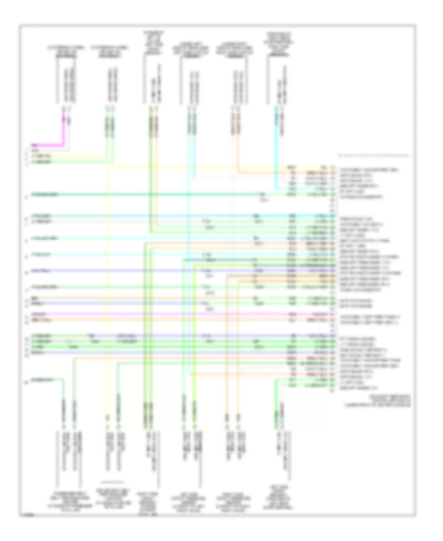 Supplemental Restraints Wiring Diagram (3 of 3) for Dodge Dart SXT 2013