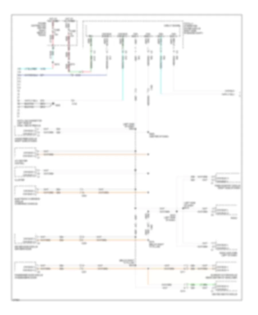 Computer Data Lines Wiring Diagram 1 of 2 for Dodge Challenger R T 2011