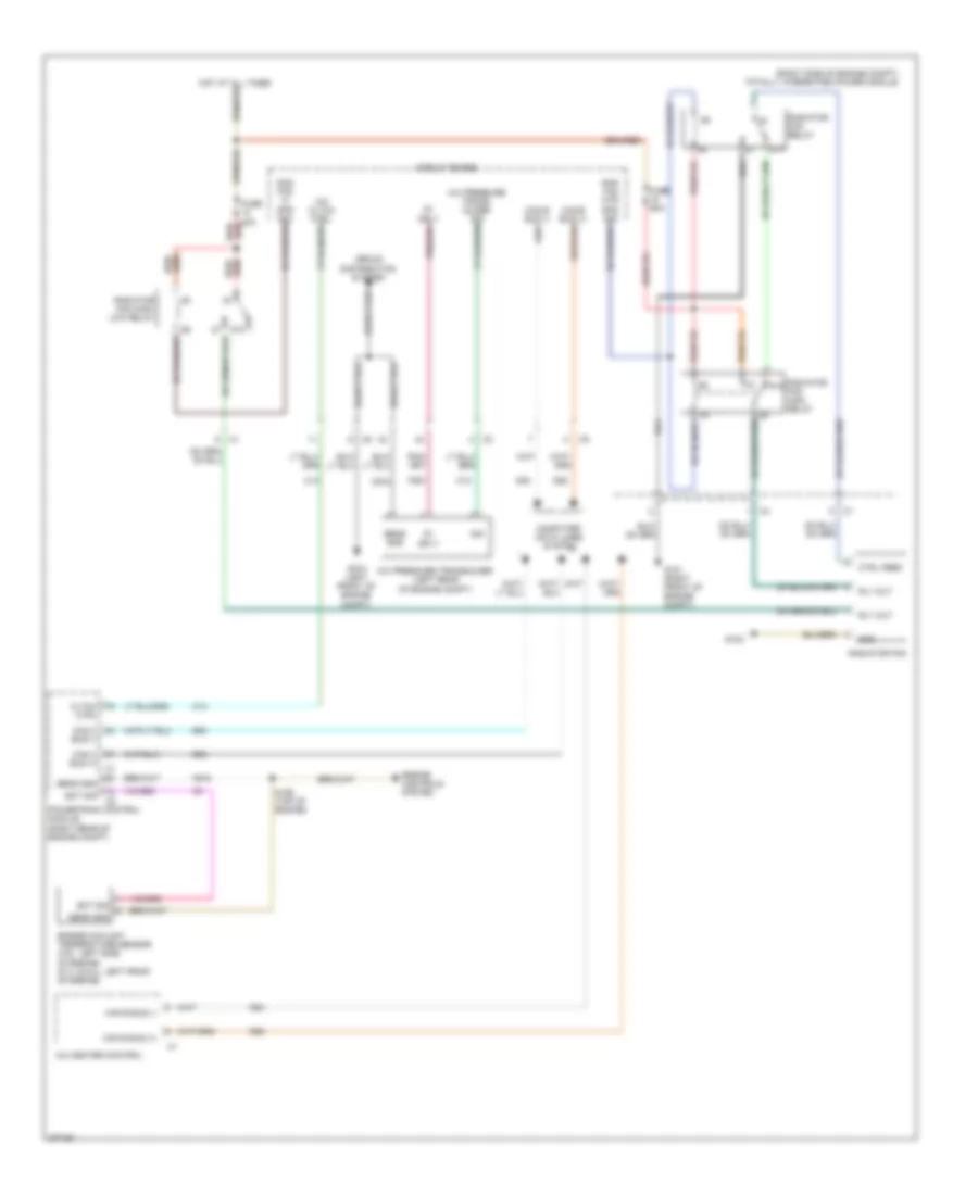 Cooling Fan Wiring Diagram for Dodge Challenger RT 2011