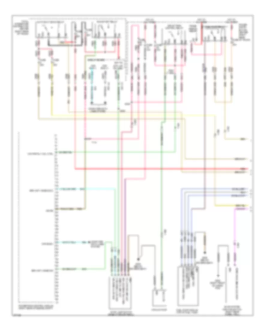 3 6L Engine Performance Wiring Diagram 1 of 5 for Dodge Challenger R T 2011