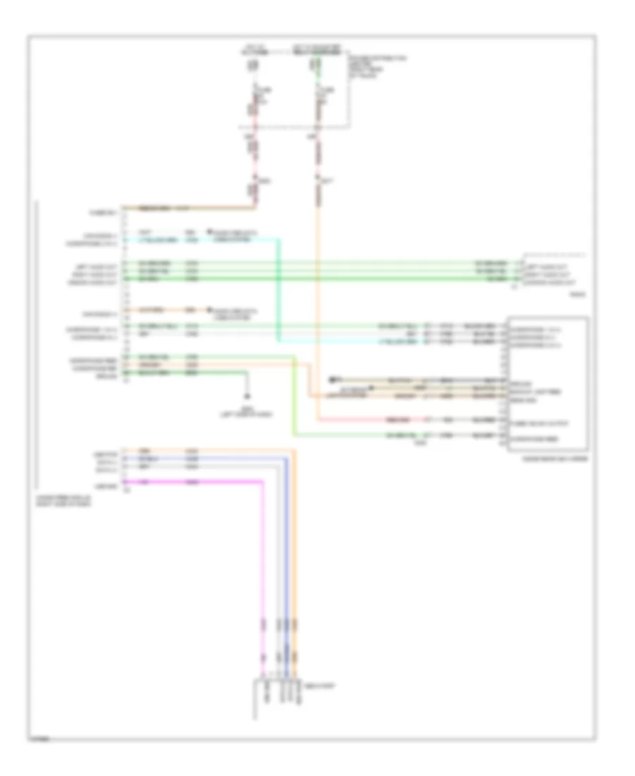 Hands Free Module Wiring Diagram for Dodge Challenger R T 2011