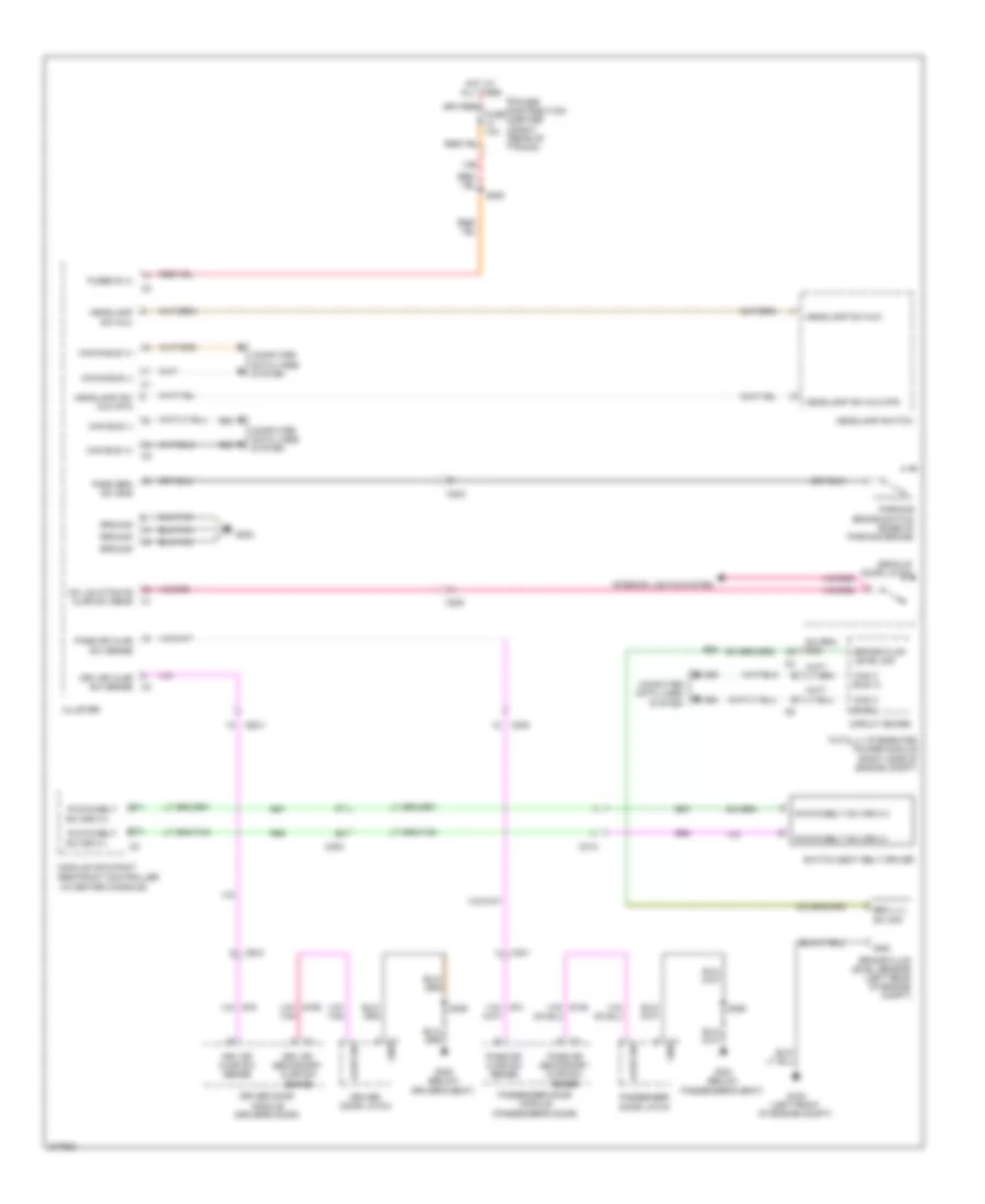 Chime Wiring Diagram for Dodge Challenger R T 2011