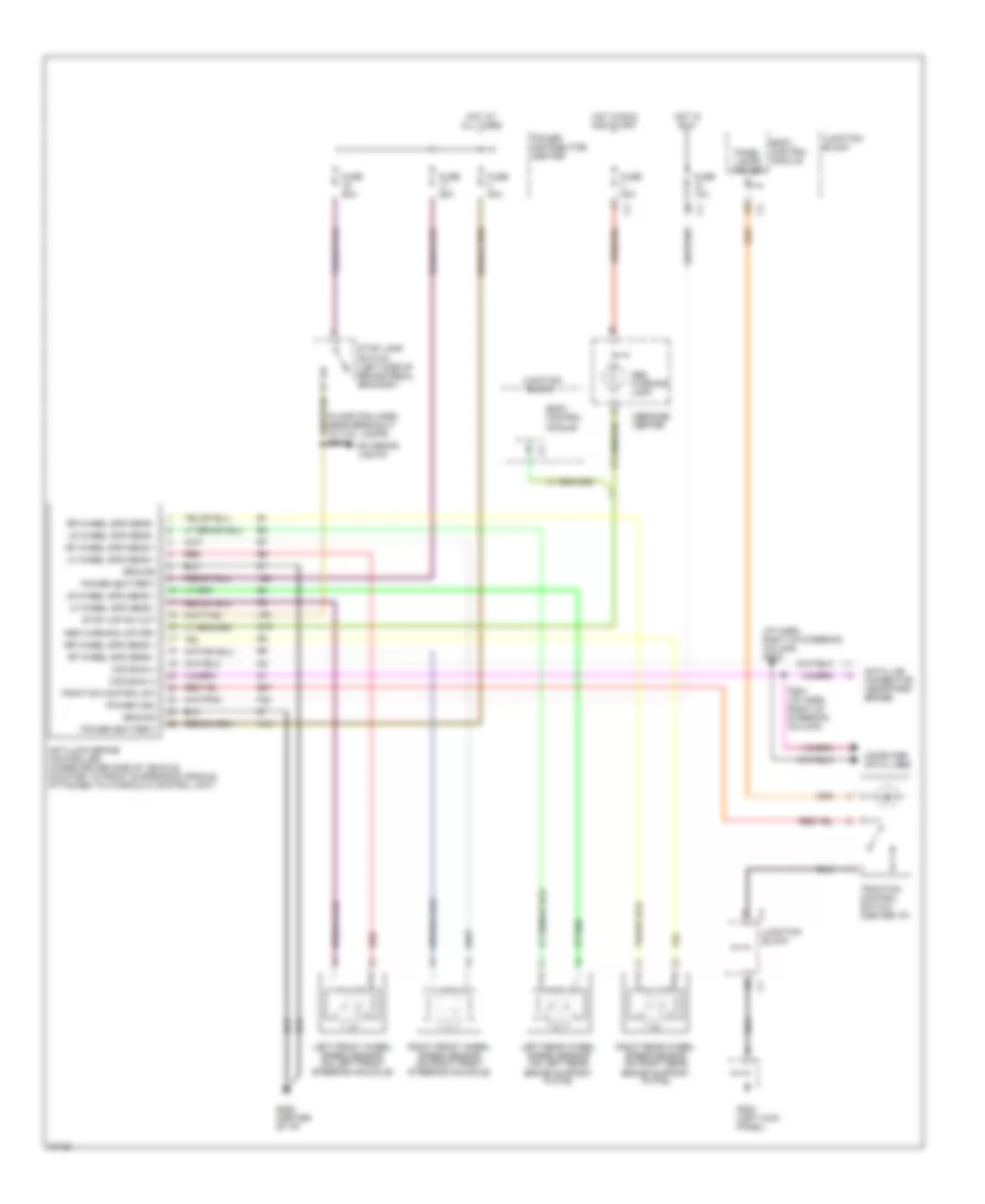 Anti lock Brake Wiring Diagrams for Dodge Caravan LE 1997