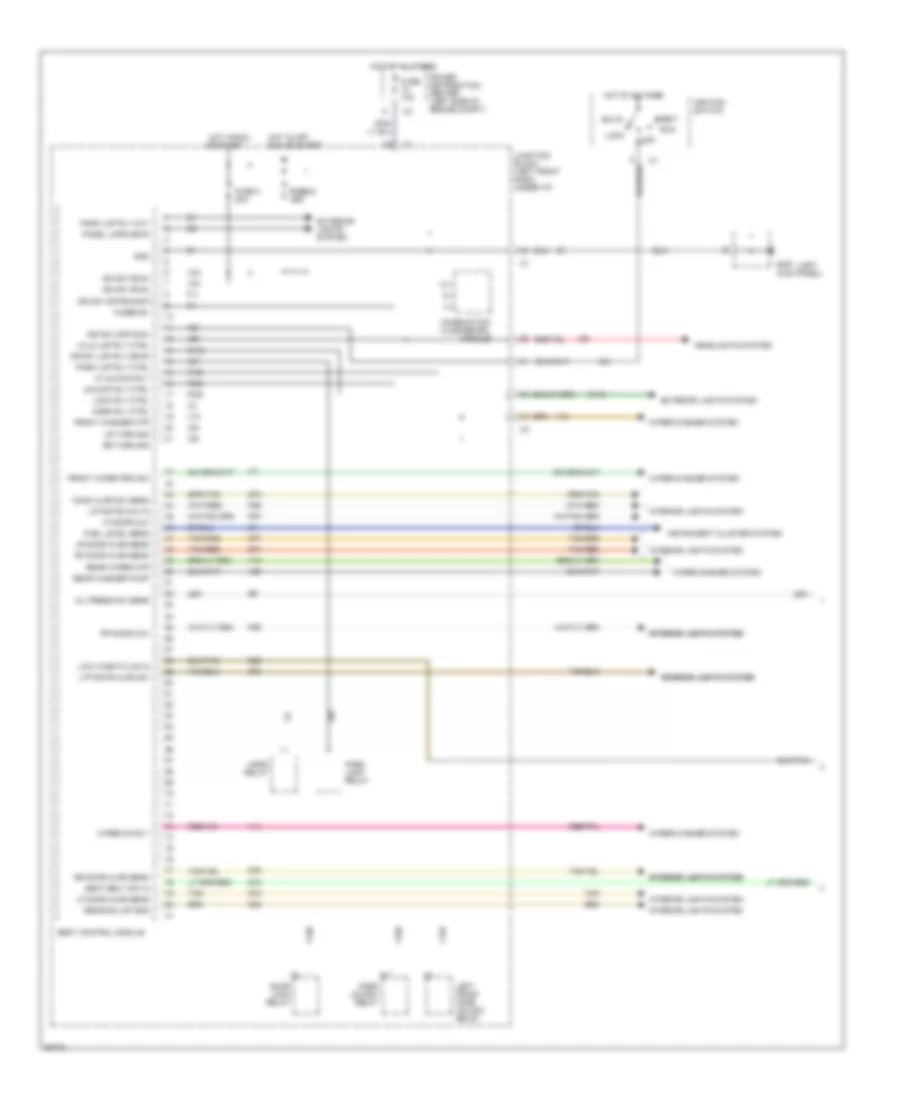 Body Computer Wiring Diagrams 1 of 2 for Dodge Caravan LE 1997