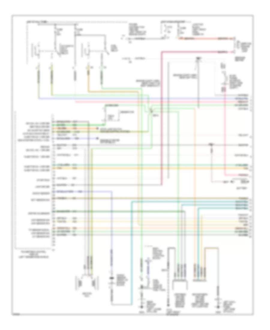 2 4L Engine Performance Wiring Diagrams 1 of 3 for Dodge Caravan LE 1997