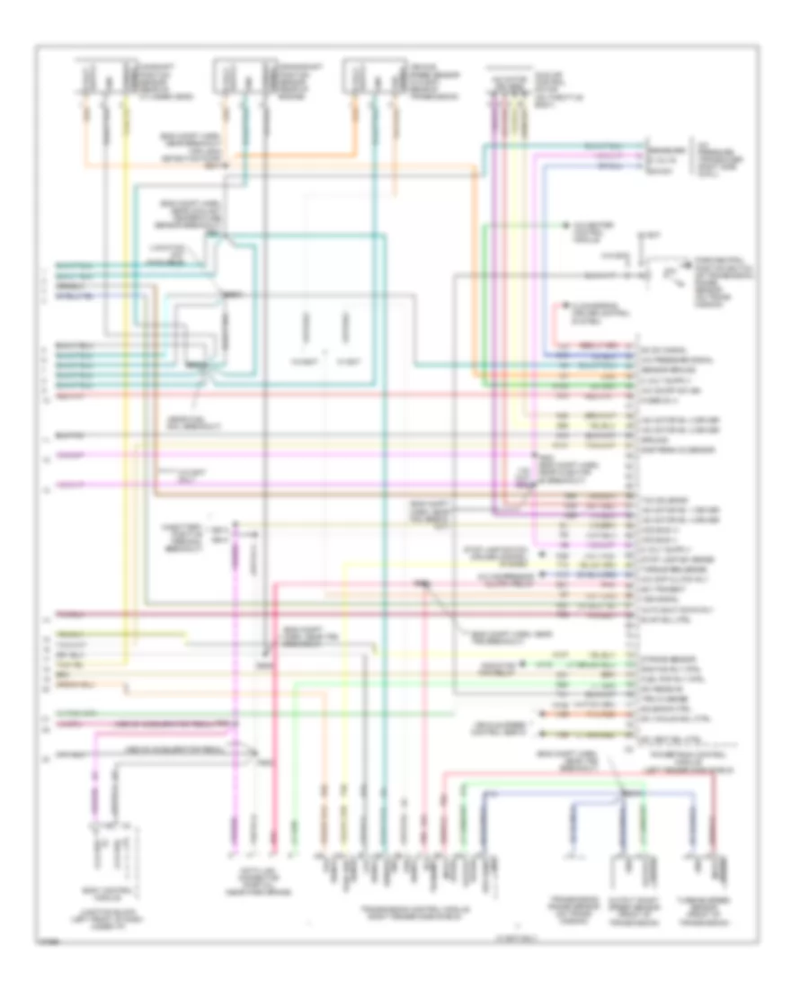 2 4L Engine Performance Wiring Diagrams 3 of 3 for Dodge Caravan LE 1997