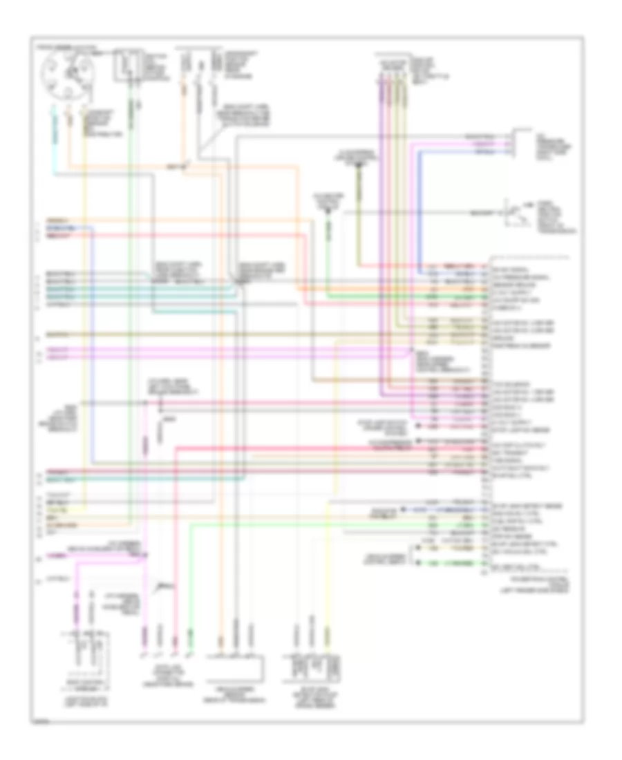 3 0L Engine Performance Wiring Diagrams 3 of 3 for Dodge Caravan LE 1997