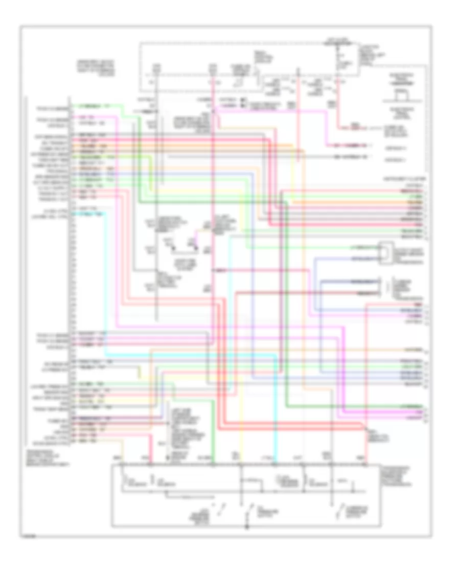 2 4L Transmission Wiring Diagram 1 of 3 for Dodge Caravan LE 1997