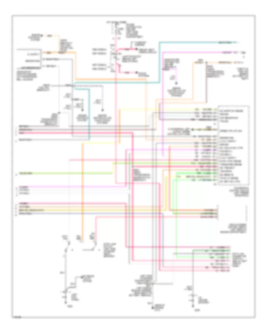 2 4L Transmission Wiring Diagram 3 of 3 for Dodge Caravan LE 1997