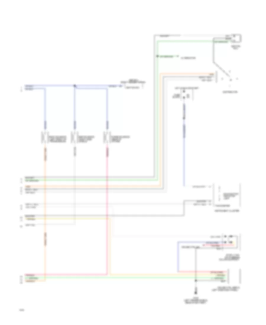 2.5L, Engine Performance Wiring Diagrams (2 of 2) for Dodge Shadow 1994
