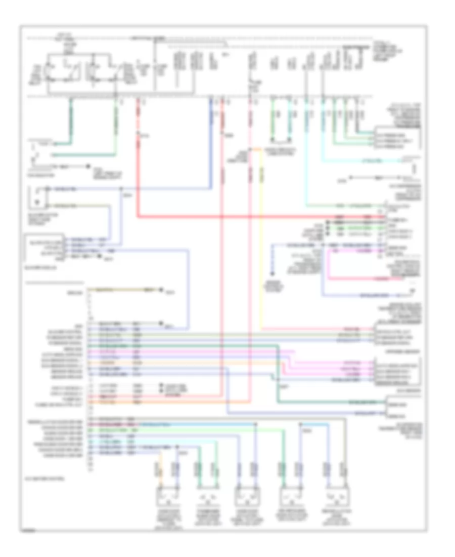 Automatic AC Wiring Diagram for Dodge Pickup R3500 2009