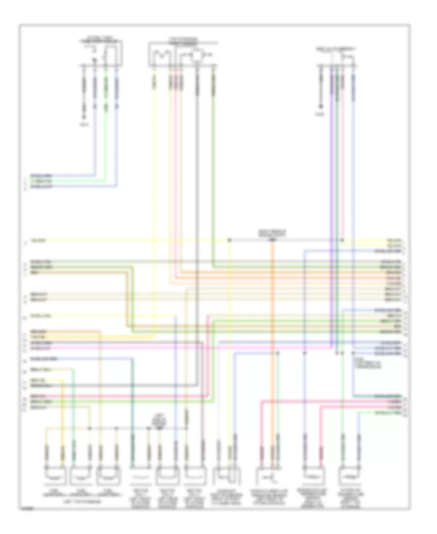 4.7L Flex Fuel, Engine Performance Wiring Diagram (2 of 5) for Dodge Pickup R3500 2009