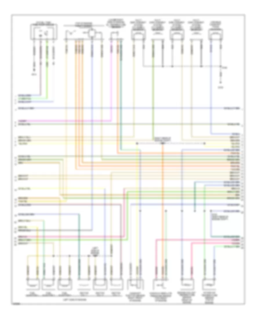 5.7L, Engine Performance Wiring Diagram (2 of 5) for Dodge Pickup R3500 2009