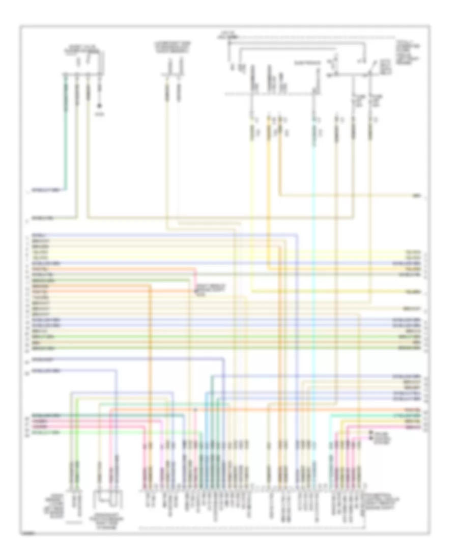 5.7L, Engine Performance Wiring Diagram (3 of 5) for Dodge Pickup R3500 2009