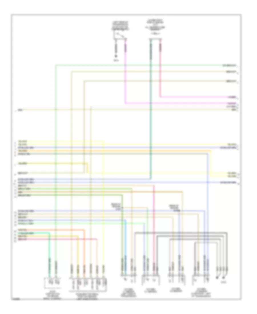 5.7L, Engine Performance Wiring Diagram (4 of 5) for Dodge Pickup R3500 2009