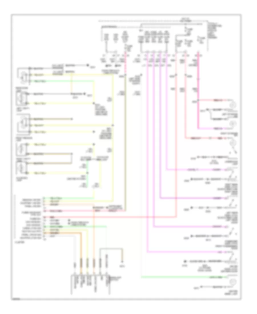 Courtesy Lamps Wiring Diagram for Dodge Pickup R2009 3500