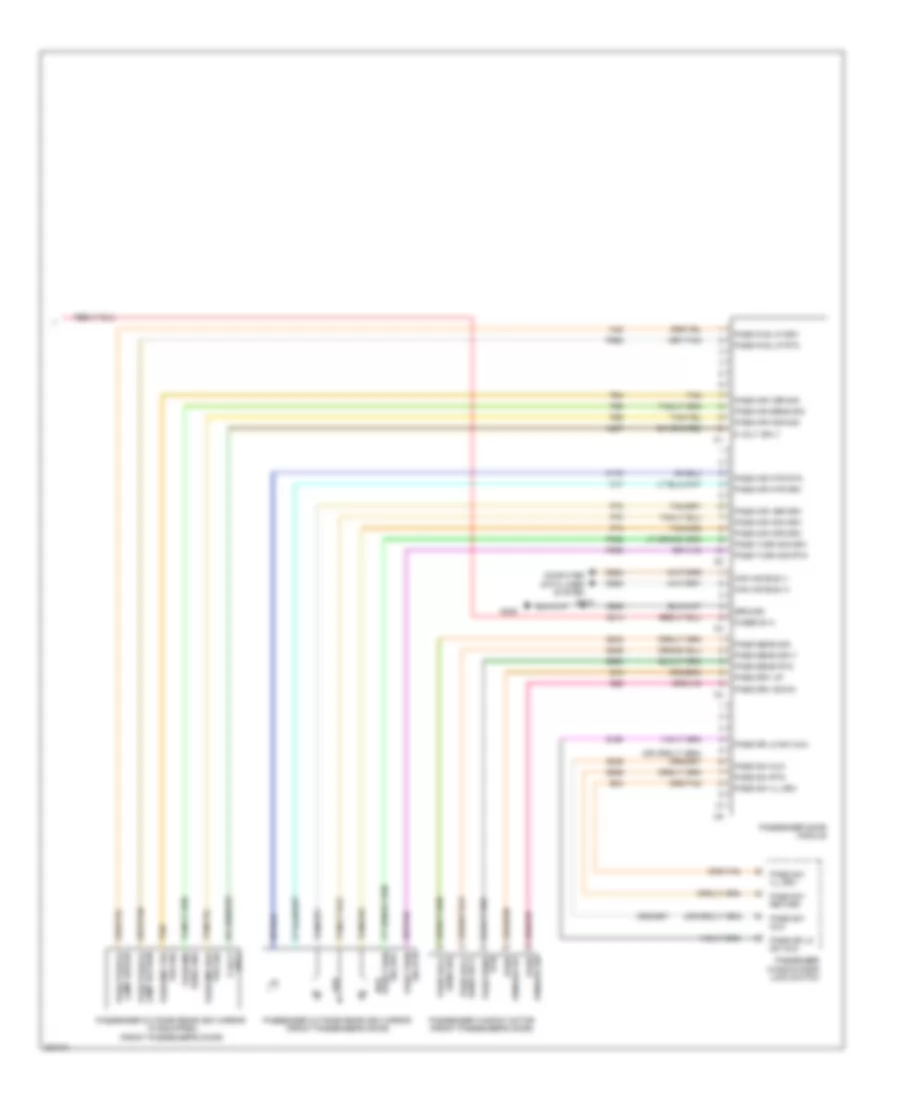 Memory Mirrors Wiring Diagram 2 of 2 for Dodge Pickup R2009 3500