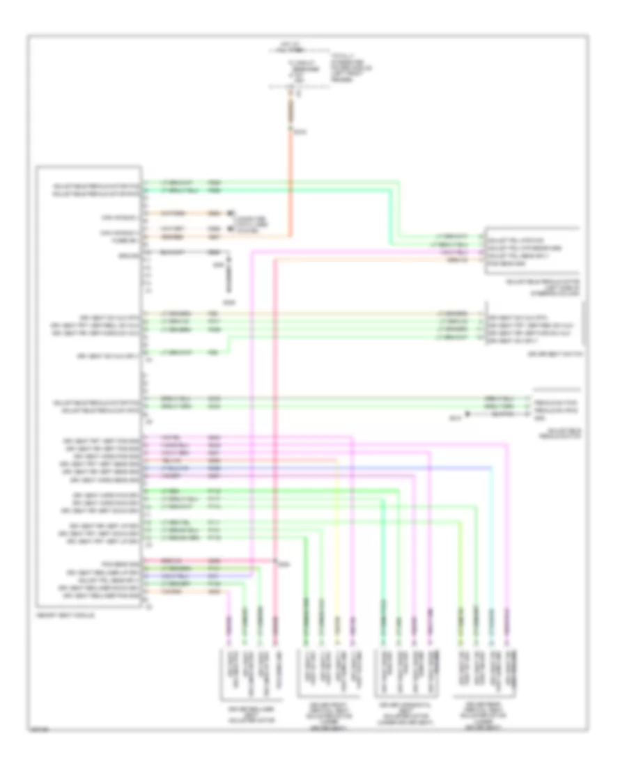 Memory Seat Wiring Diagram for Dodge Pickup R2009 3500