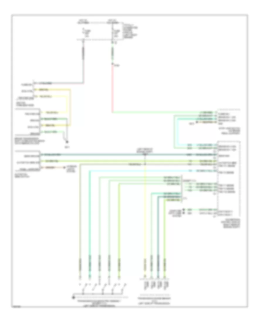 Shift Interlock Wiring Diagram with Column Shift for Dodge Pickup R2009 3500