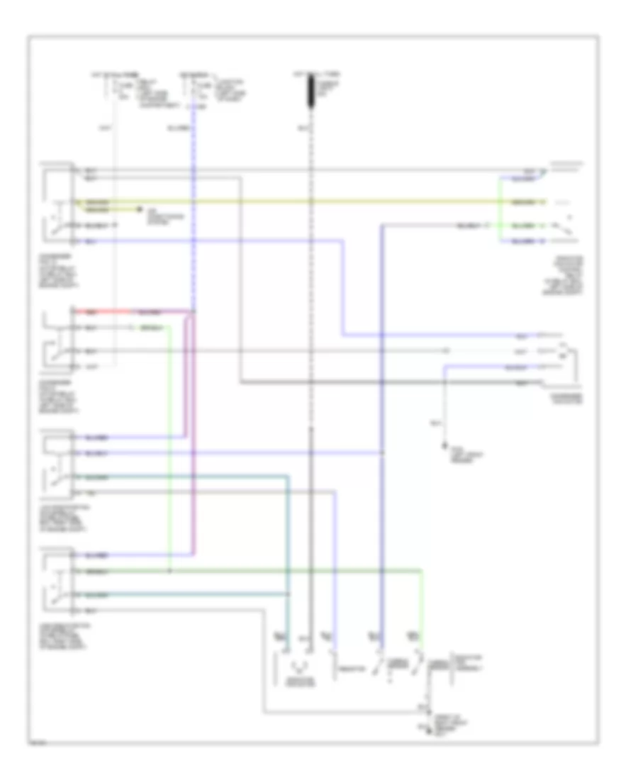 Cooling Fan Wiring Diagram for Dodge Stealth RT Turbo 1992