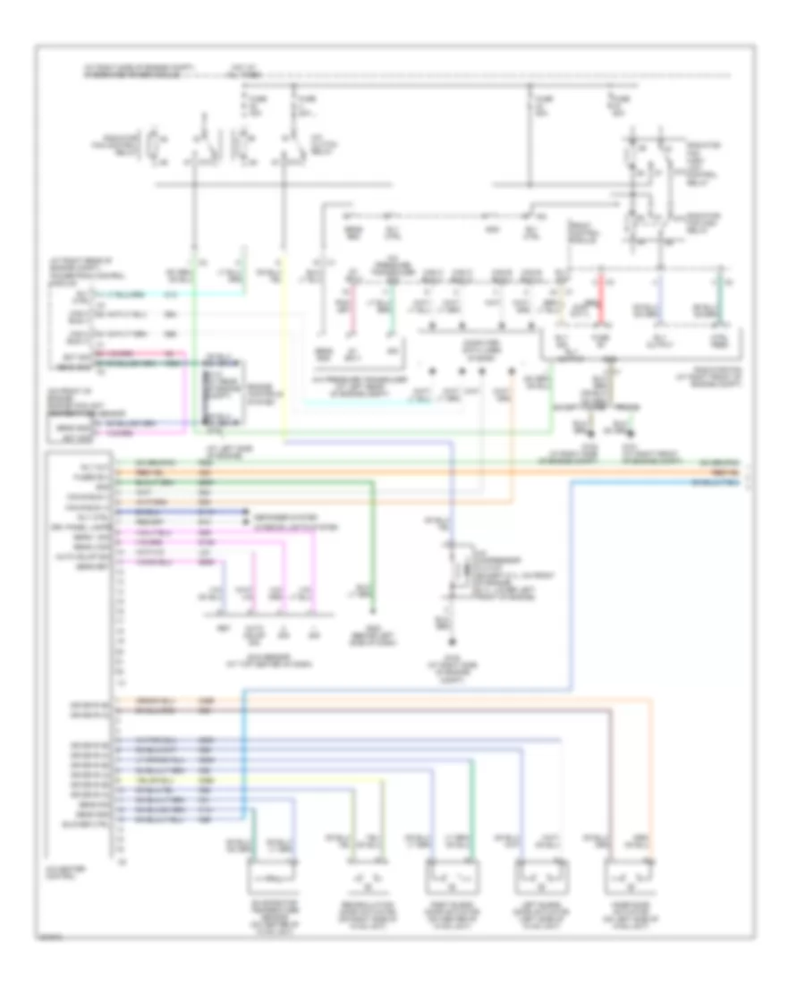 Automatic A C Wiring Diagram 1 of 2 for Dodge Magnum SRT 8 2006