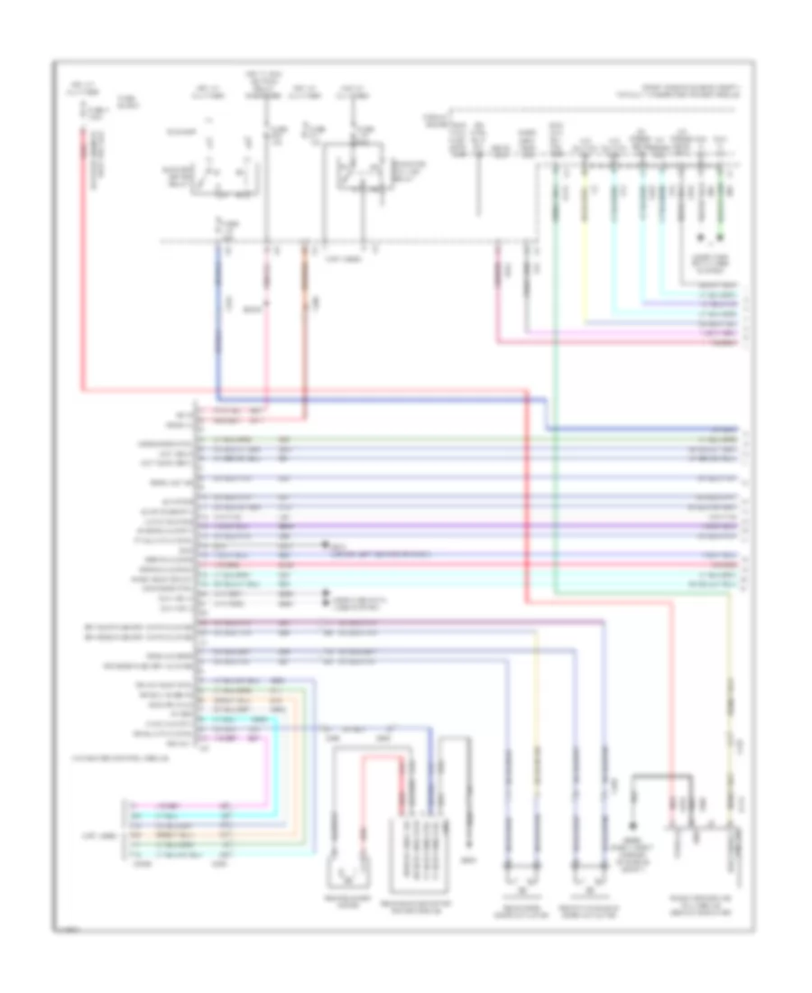 Automatic A C Wiring Diagram 1 of 2 for Dodge Durango Citadel 2013