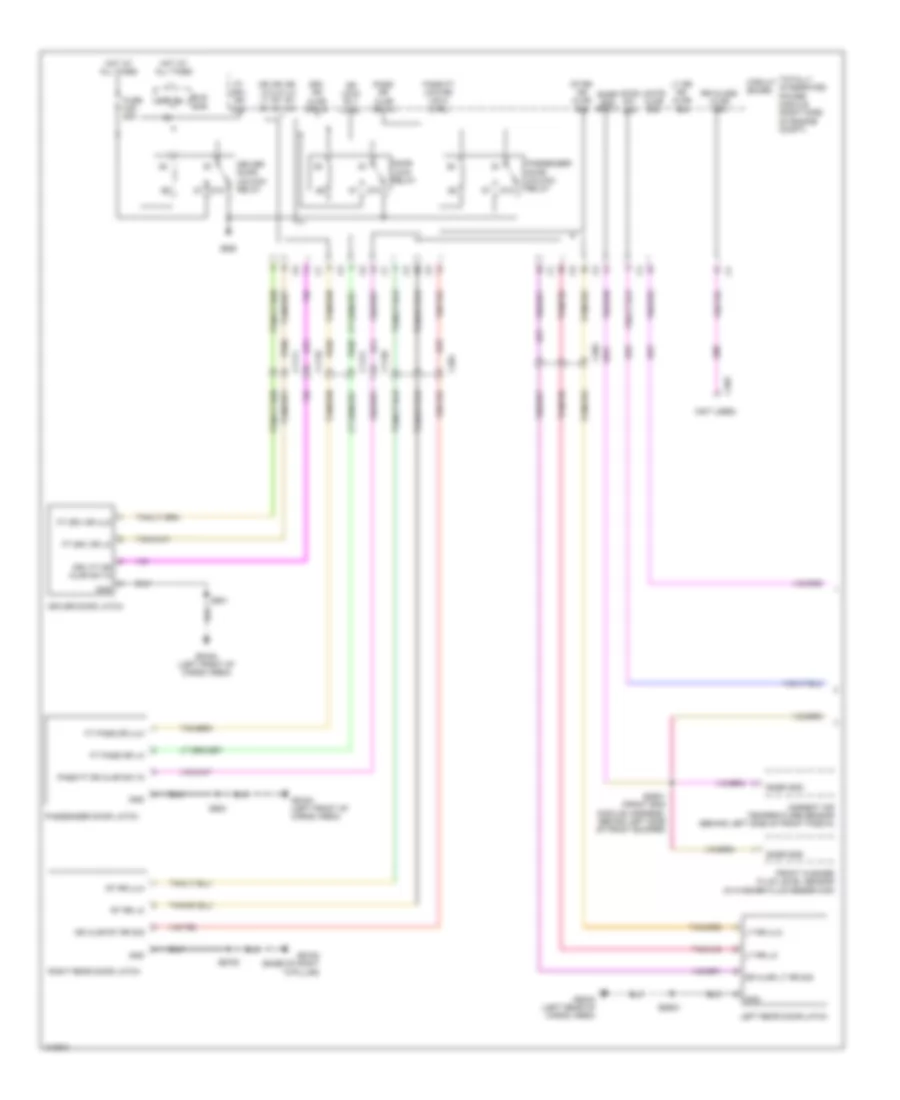 Forced Entry Wiring Diagram 1 of 2 for Dodge Durango Citadel 2013