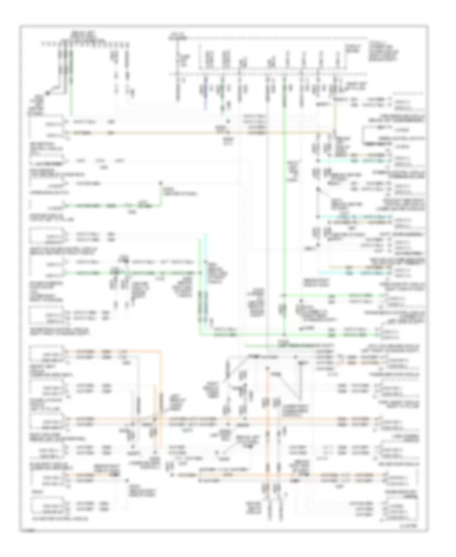 Computer Data Lines Wiring Diagram Except SXT for Dodge Durango Citadel 2013