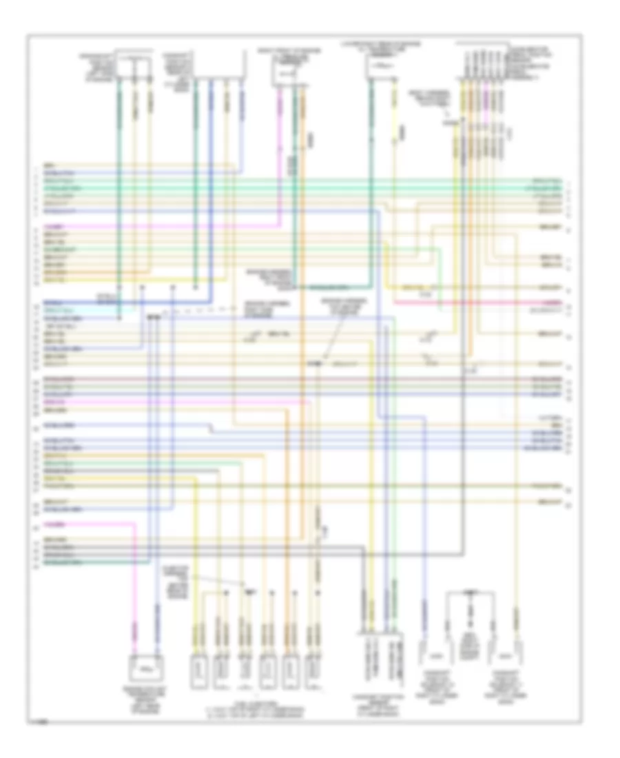 3.6L, Engine Performance Wiring Diagram (4 of 5) for Dodge Durango Citadel 2013