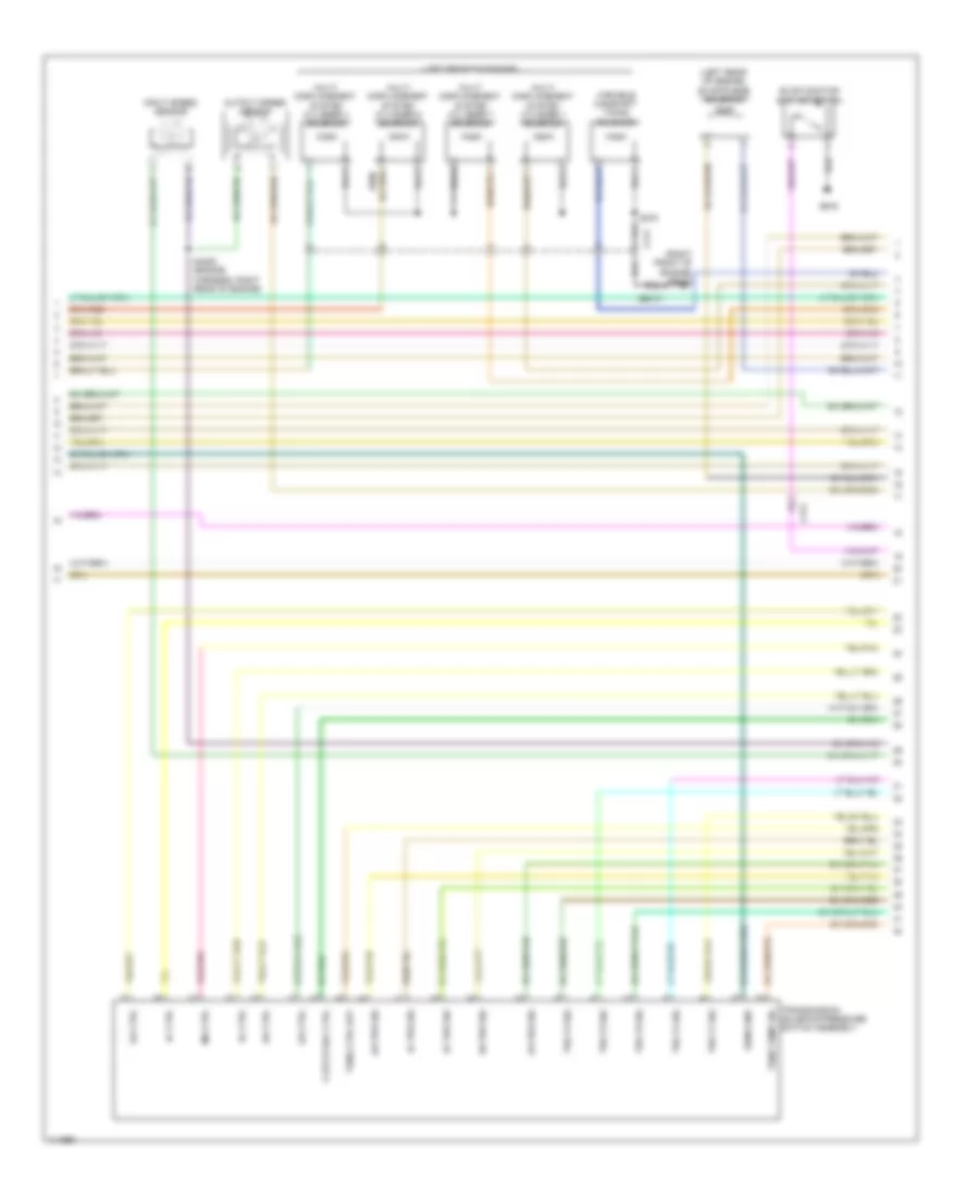 5.7L, Engine Performance Wiring Diagram (4 of 5) for Dodge Durango Citadel 2013