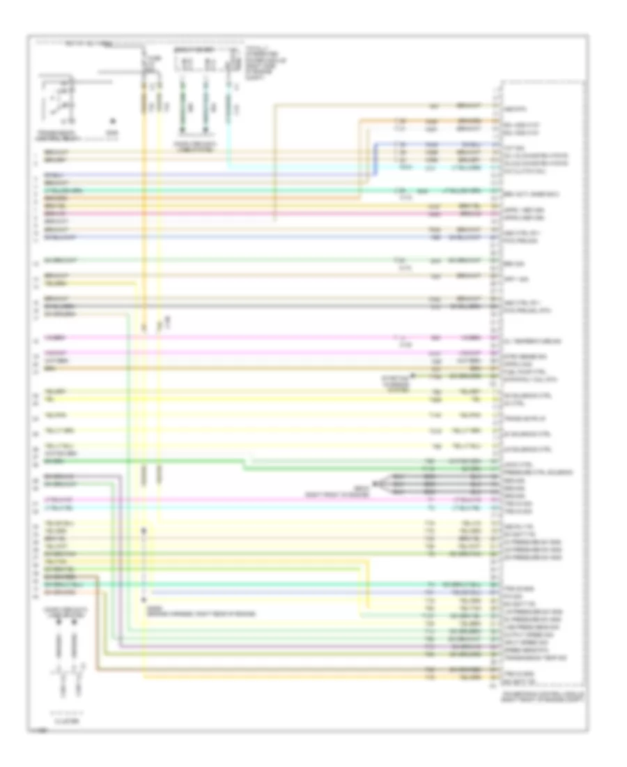 5.7L, Engine Performance Wiring Diagram (5 of 5) for Dodge Durango Citadel 2013