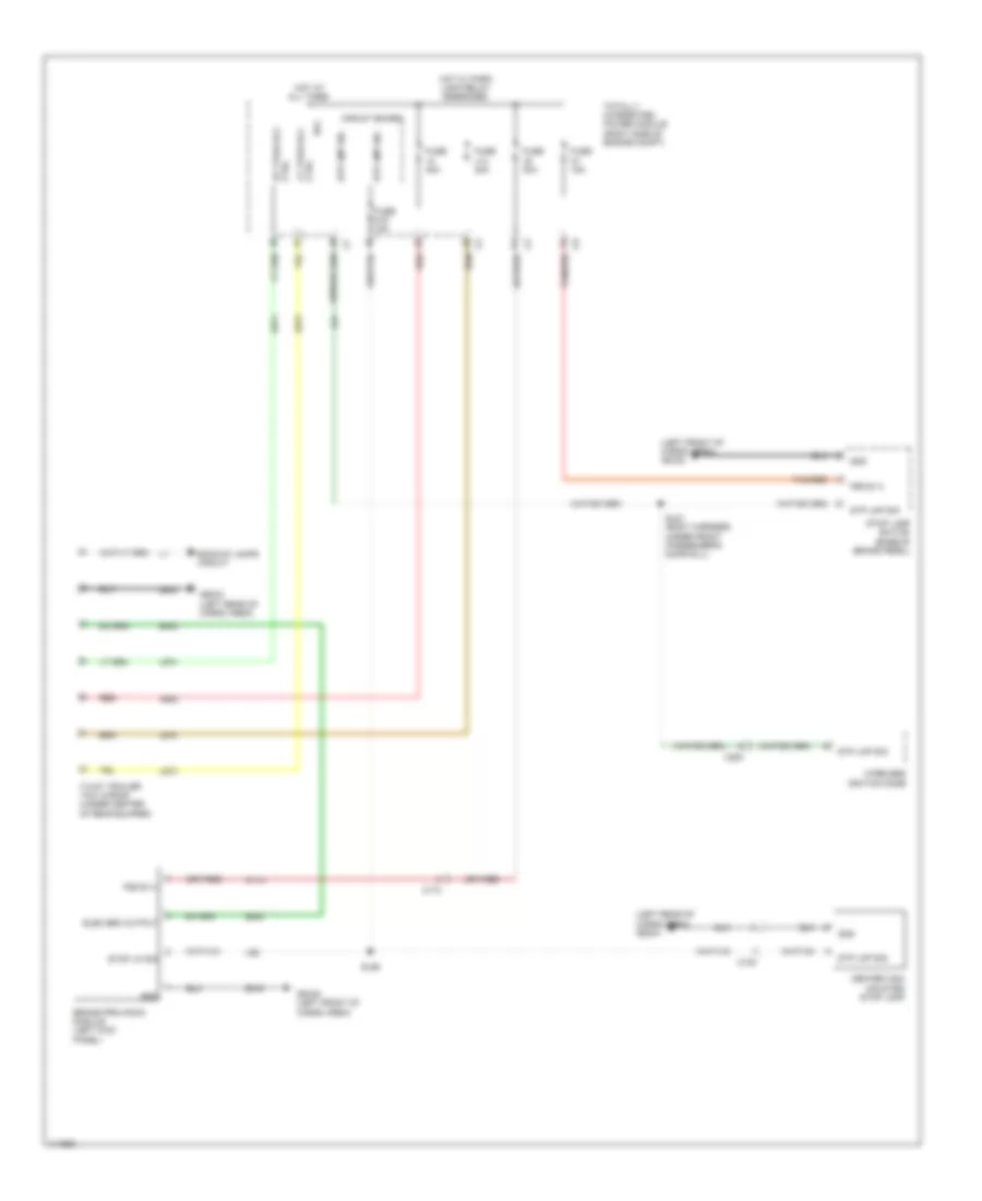 Trailer Tow Wiring Diagram for Dodge Durango Citadel 2013