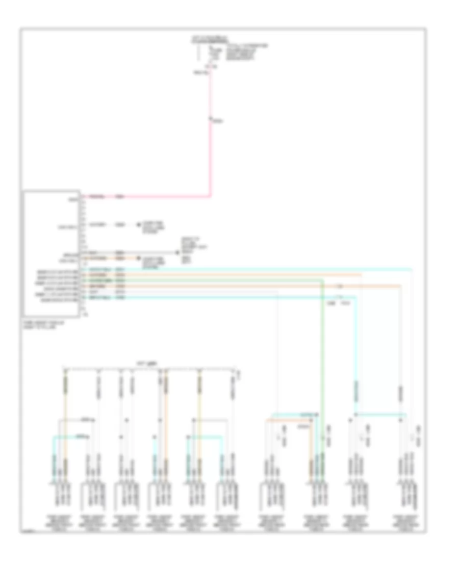 Parking Assistant Wiring Diagram for Dodge Durango Citadel 2013