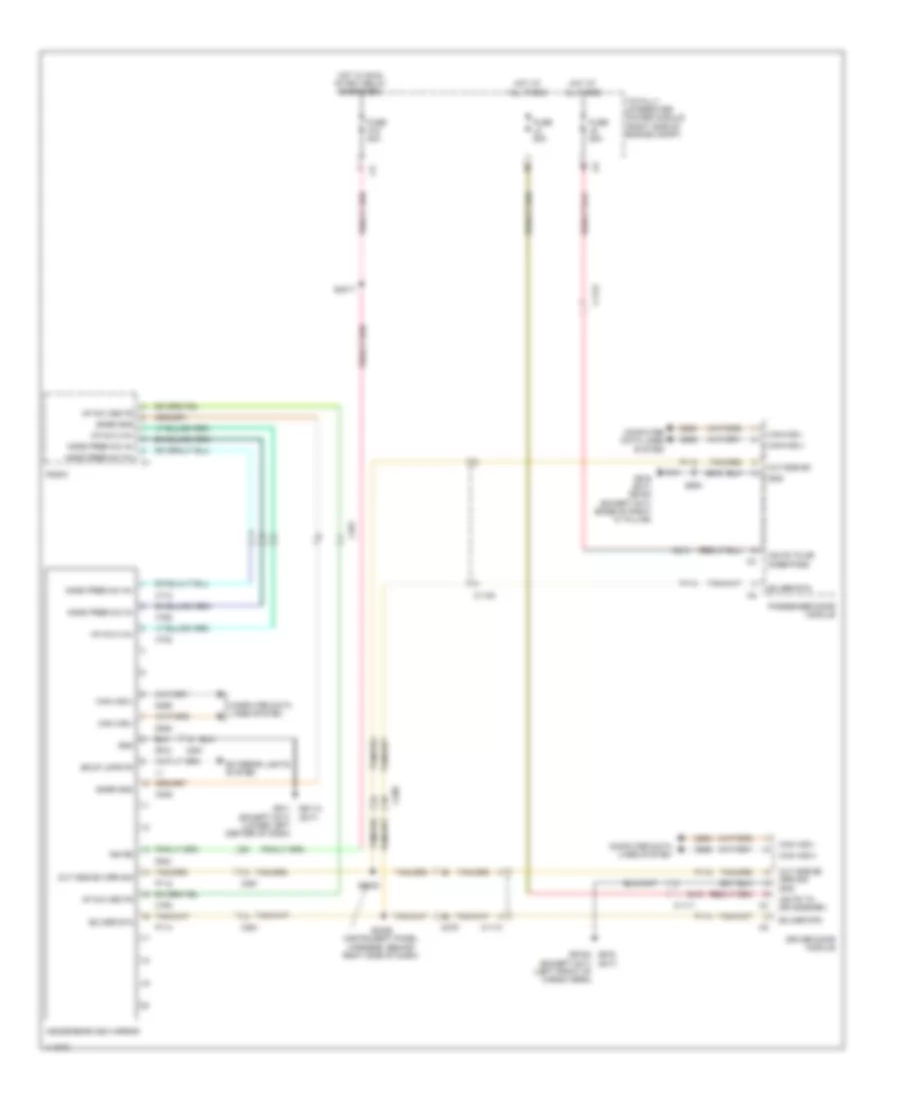 Power Mirrors Wiring Diagram for Dodge Durango Citadel 2013