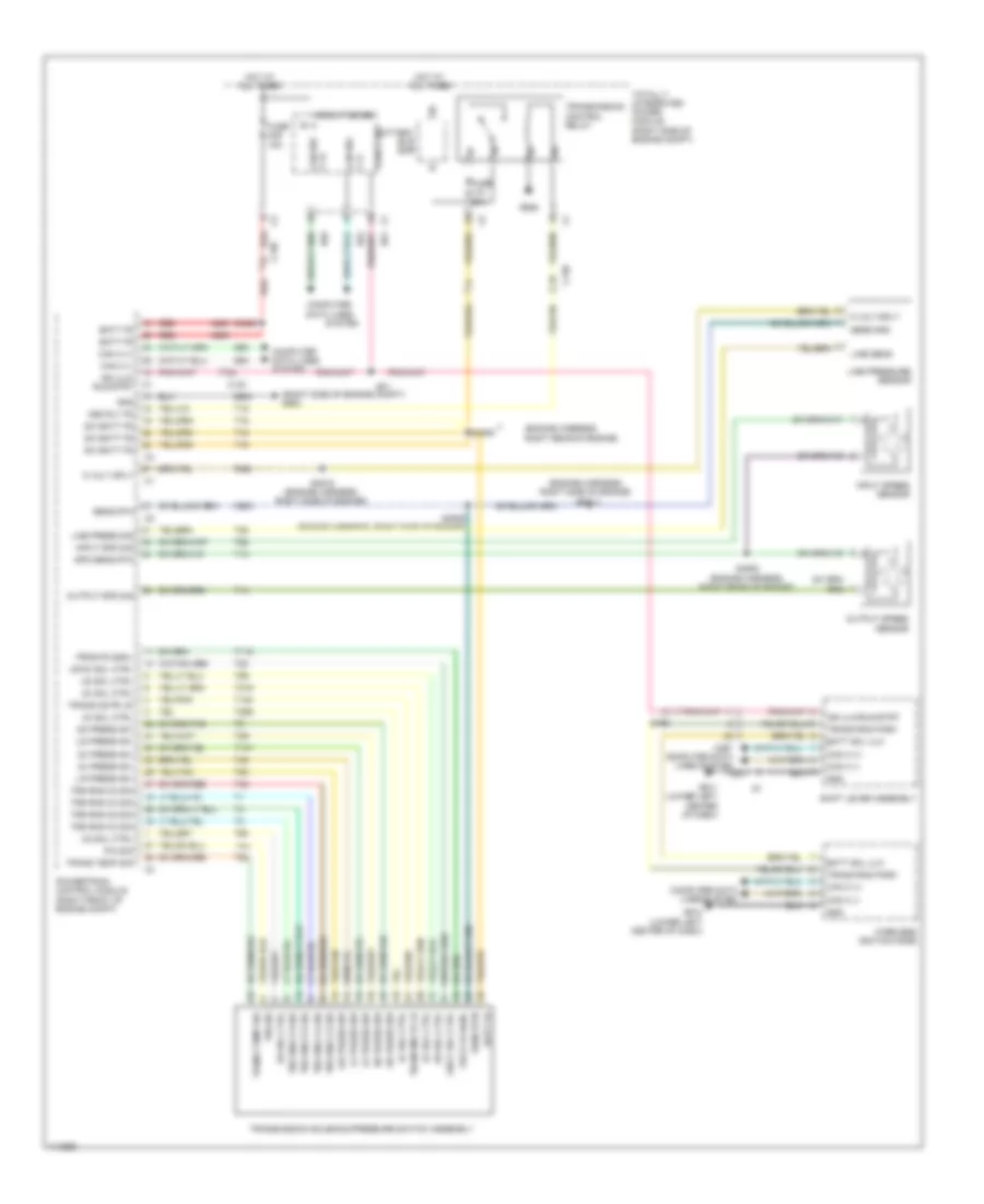 5.7L, AT Wiring Diagram for Dodge Durango Citadel 2013