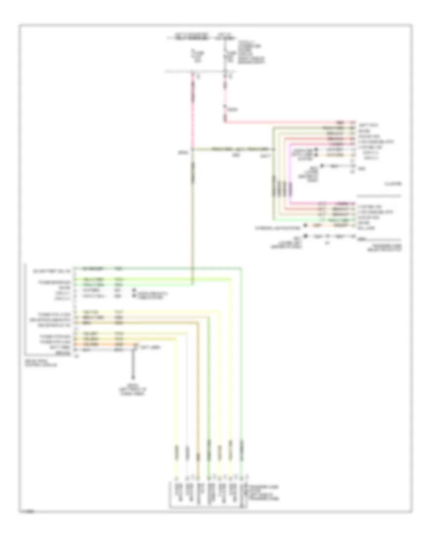 5.7L, Transfer Case Wiring Diagram for Dodge Durango Citadel 2013