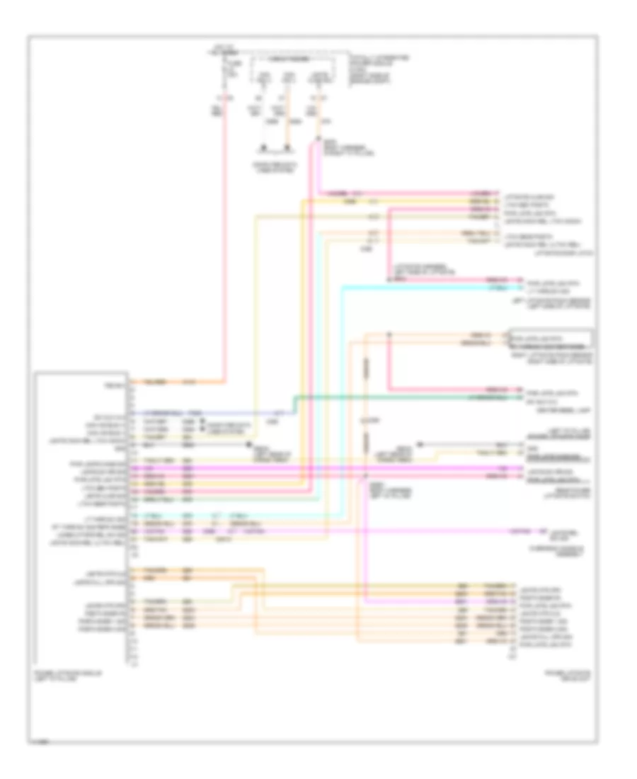 Power Liftgate Wiring Diagram for Dodge Durango Citadel 2013