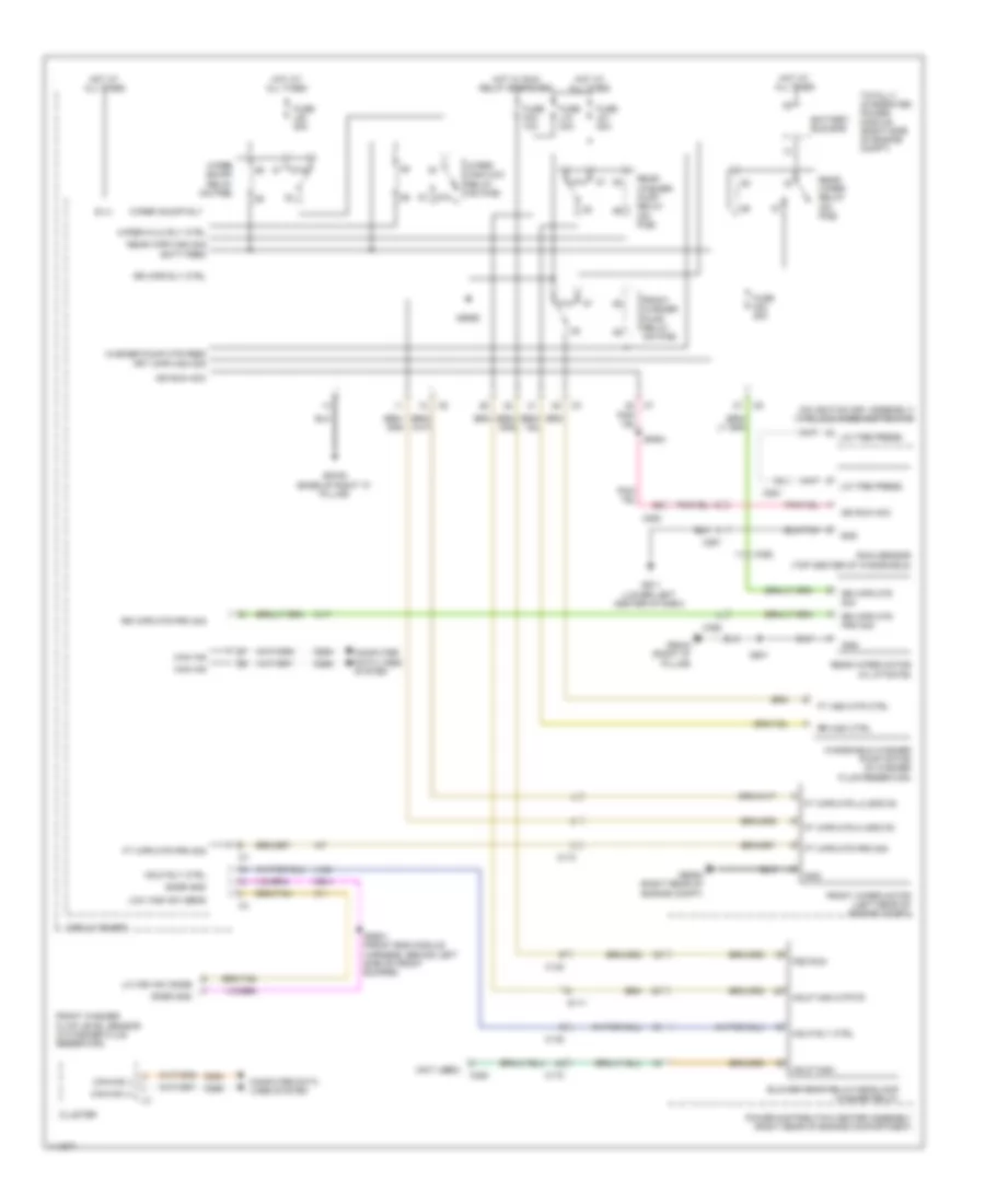 Wiper Washer Wiring Diagram for Dodge Durango Citadel 2013