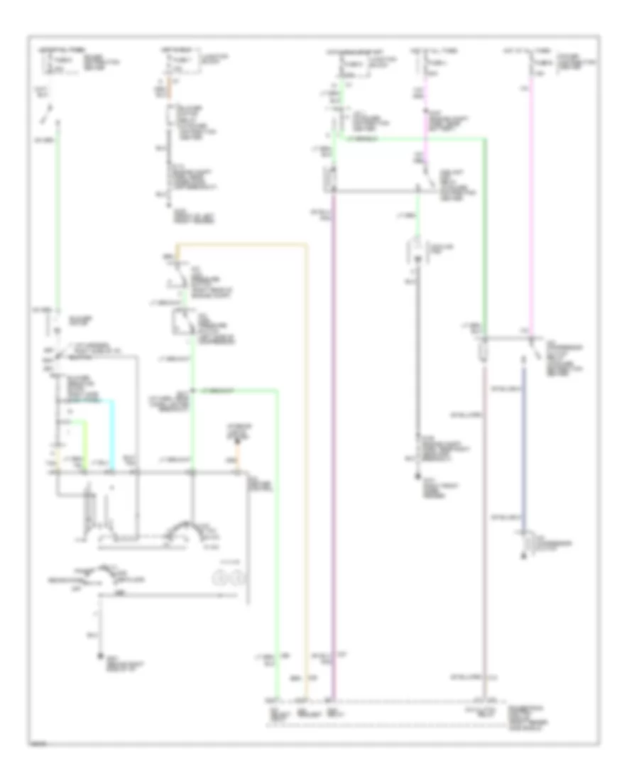 2 5L A C Wiring Diagram for Dodge Dakota 1997