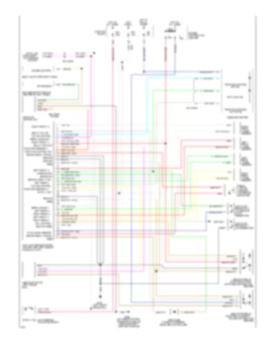 Anti lock Brake Wiring Diagrams for Dodge Shadow ES 1994
