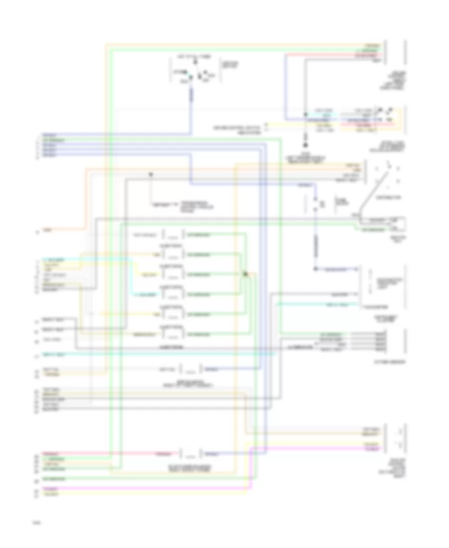 3 0L Engine Performance Wiring Diagrams 2 of 2 for Dodge Shadow ES 1994