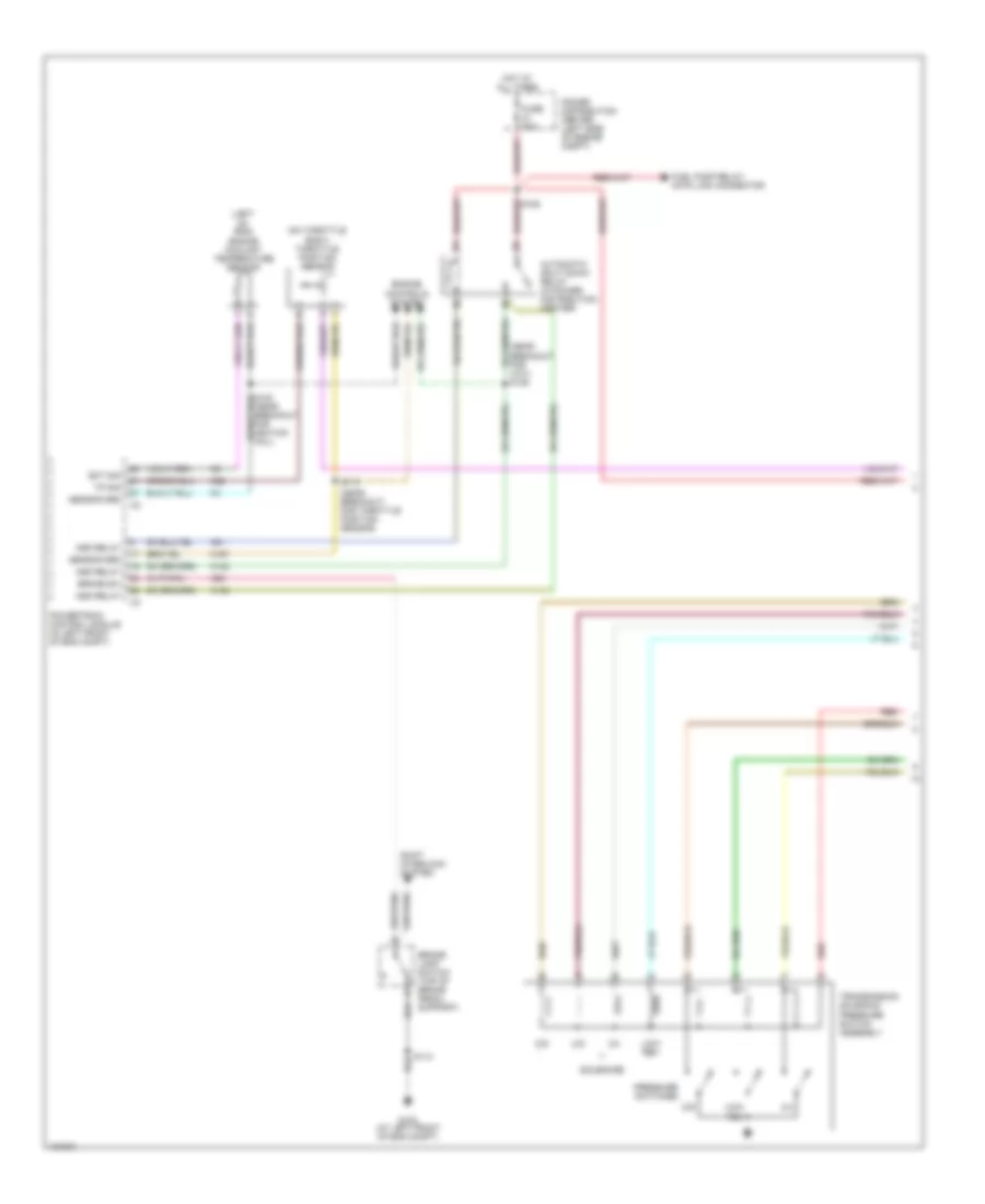 A T Wiring Diagram 1 of 2 for Dodge SX R T 2004